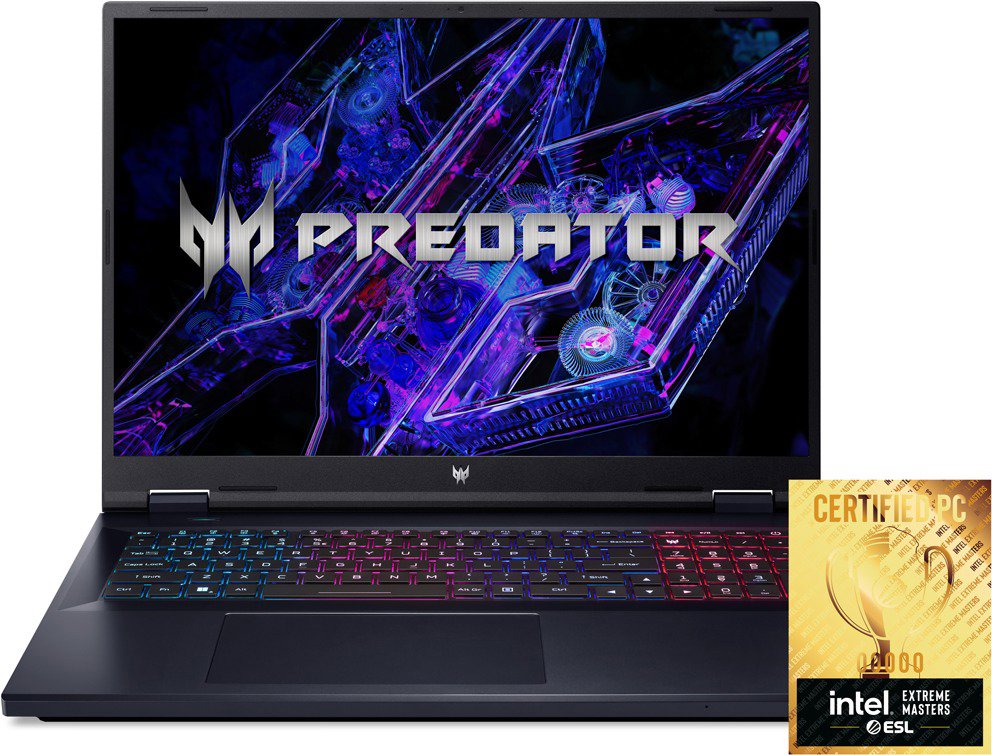 Acer Predator Helios Neo 18 Abyssal Black metal (PHN18-71-938T) - Gaming Laptop