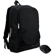 Acer Notebook Starter Kit, 15,6" backpack black + wireless mouse black - Laptop Backpack
