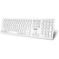 Niceboy OFFICE K30 Wireless White CZ/SK - Keyboard