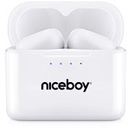Niceboy HIVE Podsie 3 Polar White - Vezeték nélküli fül-/fejhallgató