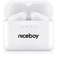 Niceboy HIVE Podsie 2021 Polar White - Wireless Headphones