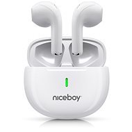 Niceboy HIVE Beans Pop White - Vezeték nélküli fül-/fejhallgató
