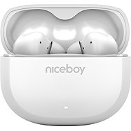 Niceboy Pins 4 White - Vezeték nélküli fül-/fejhallgató