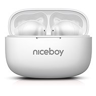 Niceboy Beans 5 PRO White - Kabellose Kopfhörer