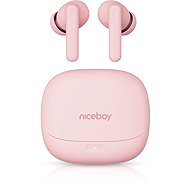 Niceboy Pins 5 PRO Pink - Wireless Headphones