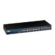 Edimax ES-3124REM, 24x RJ45 + 2x slot, 19" Management Switch, 14K MAC, 512KB buffer - -