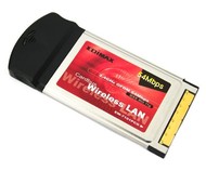 Edimax EW-7101PCG 32-bit CardBus PCMCIA WLAN 802.11g (54Mbps) - 