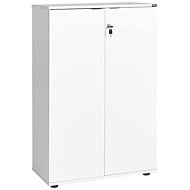 Cheapest furniture CORNO chest of drawers with lock, white - Chest of Drawers