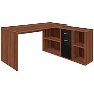 Cheapest furniture Rothing real, plum/black gloss - Writing Desk