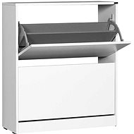 Nejlevnější nábytek Botník Changtse, bílý - Shoe Rack