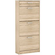 Cheapest furniture Dunanuej 1 Shoe cabinet with drawer, oak sonoma - Shoe Rack