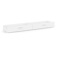 Cheapest furniture Drawer under bed SOLMEN - set of 2, white - Storage Box