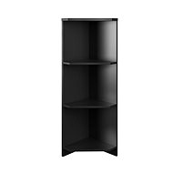 Cheapest furniture Corner low shelf Nejby Gianni, black - Shelving Unit
