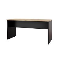 Cheapest furniture Nejby Gianni, meeting table, black/oak wotan - Writing Desk