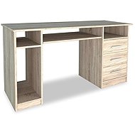 Cheapest furniture - Work desk MAUGHANI II, sonoma oak - Writing Desk