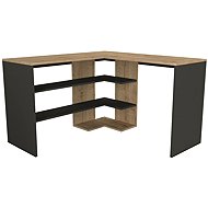 Cheapest furniture - ABSOLUTE corner desk, sapphire/anthracite - Writing Desk