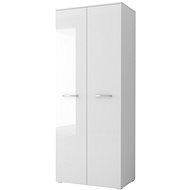 Cheapest Placido furniture - white/white gloss - Wardrobe