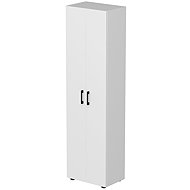 Cheapest furniture Shelved cabinet Forlo, white - Wardrobe