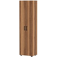Cheapest furniture Shelving cabinet Forlo, walnut - Wardrobe