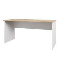 Cheapest furniture Nejby Gianni, white / oak wotan - Writing Desk