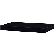 Cheapest furniture Wall shelf Witsand 40 cm, high black gloss - Shelf