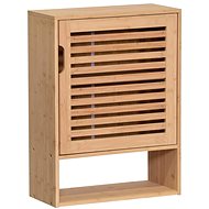 Cheapest furniture Hanging cabinet Marlena H1D, bamboo - Shelf