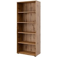 Cheapest furniture High shelf NEJBY GIANNI PREMIUM, oak wotan - Shelving Unit
