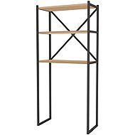 Cheapest Doen furniture, metal, black/sapphire oak - Shelving Unit