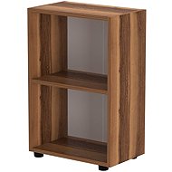 Cheapest furniture Luvi, 74 cm, walnut - Office Shelf