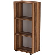 Cheapest furniture Luvi, 108 cm, walnut - Office Shelf