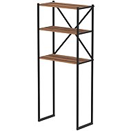 Cheapest Doen furniture, metal, black/walnut - Shelving Unit