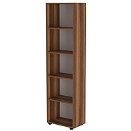 Cheapest furniture Luvi, 178 cm, walnut - Office Shelf