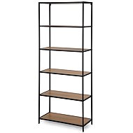 Cheapest furniture Zelcan 2, natural/metal - Office Shelf