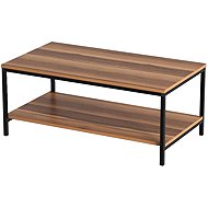 Cheapest furniture ZANRE, black/walnut - Coffee Table