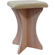 Cheapest furniture Burewala Upholstered dining stool, oak sonoma/fabric Monaco - Ottoman