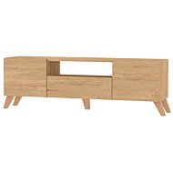 Cheapest furniture Zeliv TV table, sapphire oak - TV Table