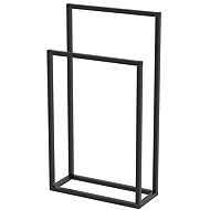 Cheapest furniture Metal towel rail ORMI, black - Towel Rack