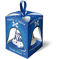 Nekupto Christmas bell printed with impeccable boy - Christmas Decoration