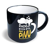 Nekupto Funny mug I'd rather be on a beer - Mug