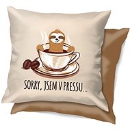 Nekupto Funny pillow Sorry, I'm in the press... - Pillow