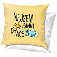 Nekupto Funny pillow I'm not a morning person - Pillow