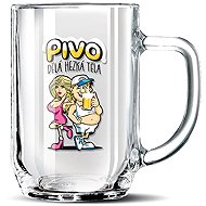 Nekupto Gift pint Beer makes nice bodies - Glass