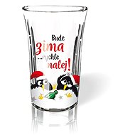 Nekupto Christmas funny dummy It will be cold. pour quickly! - Glass