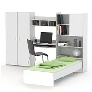 Cheapest furniture Columo children's room, white - Children's Furniture