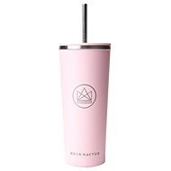 Neon Kactus dizájnos pohár, 710 ml, rózsaszín, rozsdamentes acél - Pohár