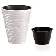Prosperplast SAND + Deposit White 38.8cm - Flower Pot