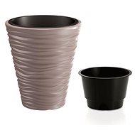 Prosperplast SAND + Mocha Layer 38.8cm - Flower Pot