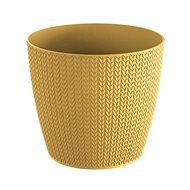 Prosperplast WHEATY Mustard 25.8cm - Flower Pot