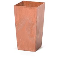Prosperplast URBI SQUARE CONCRETE EFFECT Terracotta 12.6cm - Flower Pot