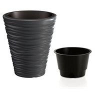 Prosperplast SAND + Anthracite Deposit 29.5cm - Flower Pot